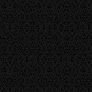 black small damask silks wallcovering